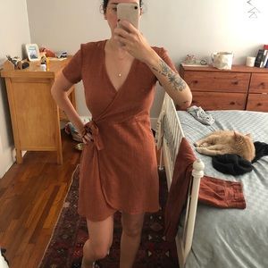 Madewell wrap dress